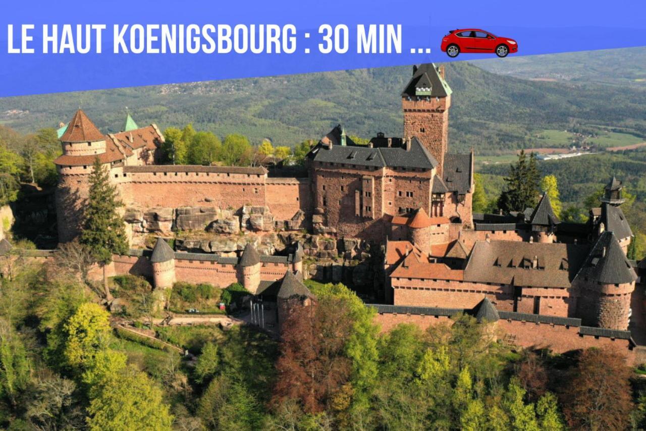 Le Red St Leon : Lit Queen Size * Wifi * Ideal Couple Colmar Exteriér fotografie