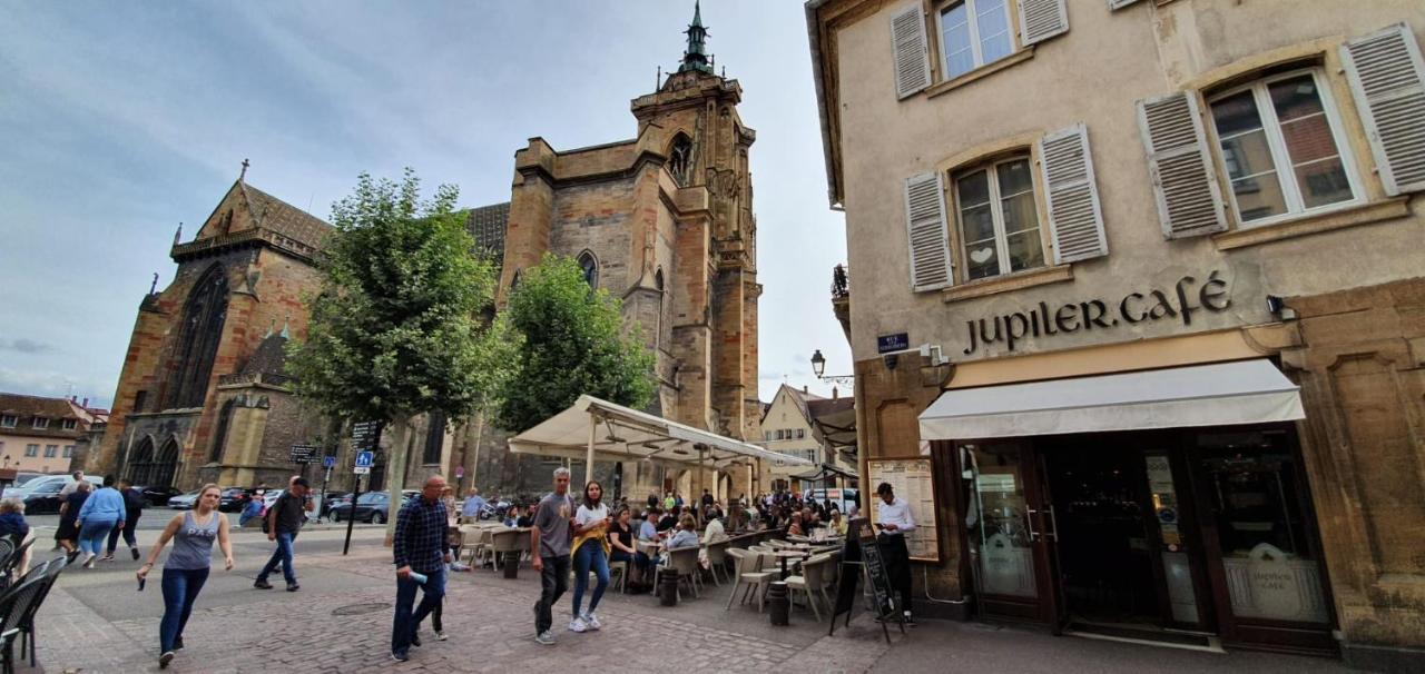 Le Red St Leon : Lit Queen Size * Wifi * Ideal Couple Colmar Exteriér fotografie